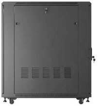 Serverikapp Lanberg, 22U, 600 x 1000 mm, must, perforeritud uksed