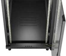 Serverikapp Lanberg, 22U, 600 x 1200 mm, must, klaasuks