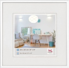 Pildiraam Walther New Lifestyle KV220W, 20 x 20 cm, valge