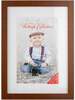 Pildiraam Victoria Collection Cubo, 21 x 29,7 cm, pruun