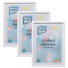 Raamide komplekt Imagee, 3 tk, 21 x 30 cm, plastik, valge, 14 mm