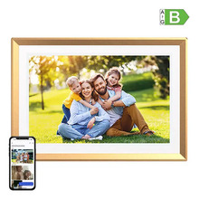 Digitaalne fotoraam Arzopa D10, 10,1 tolli, kuldne