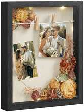 Pildiraam Songmics, 30,4 x 5,5 x 38 cm, must