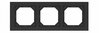 Raam Vilma QR1000 Fit Line R03, 3-ne, matt must