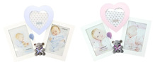 Pildiraam Gedeon B363Q, 10 x 15 cm + 10 x 10 cm, puidust, laste