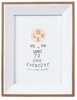 Pildiraam Home4you Decor 87934, 20 x 25 cm, valge/puit