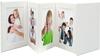 Pildiraam Deknudt Leporello A66DC1 8PH, 8 x 13 x 18 cm, valge