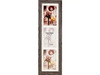 Pildiraam Fandy Narvik gallery, 3x10x15 cm, 18.5 x 56 x 5 cm, hall-pruun