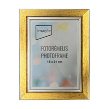 Pildiraam Imagee Gloria 1304027, 15 x 21 cm, plastik, kuldne, 28 mm