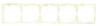 Raam Vilma ST 150, 5 pesaga, valge