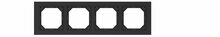Raam Vilma QR1000 Fit Line, 4-kohaline, matt must