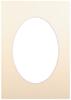 Passepartout Victoria Collection 20725, 15 x 21 cm, bisquit oval