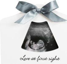 Pildiraam Happy Hands Sonogram Echo Frame, 20 x 15 cm, valge