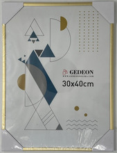 Pildiraam Gedeon AL30GD, 30 x 40 cm, alumiinium, kuldne