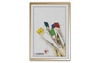 Pildiraam Gedeon Easy, 21 x 30 cm, plastik, pruun/kuldne
