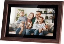 Digitaalne fotoraam Kruger&Matz FRAMEO Wi-Fi, 10.1, puidust raam