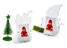 Pildiraam Kph XM-1089SN/SO Snowman/Socks, 16,4 x 13 cm, akrüül
