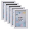 Pildiraamide komplekt Imagee, 10 x 15 cm, 5 tk, plastik, valge, 14 mm