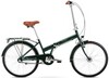 Kokkupandav jalgratas Romet Jubilat Classic 2025, 24, 15, roheline