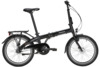 Kokkupandav jalgratas Pegasus Alu D7A Low 7-G, 20, must/kroom