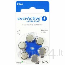 Kuuldeaparaadi patareid Everactive Ultrasonic 675, 6 tk