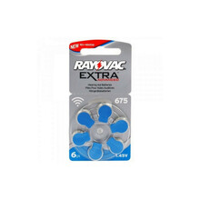 Kuuldeaparaadi patareid Rayovac Extra 675, 60 tk