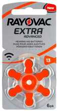 Kuuldeaparaadi patareid Rayovac Extra 13, 60 tk