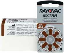 Patareid Rayovac PR41 312, 80 tk kuuldeaparaatidele