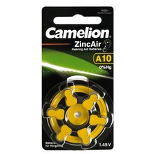 Camelion A10/DA10/ZL10, tsink-õhuelemendid, 6 tk