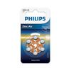 Patareid Philips Zinc Air ZA13B6A/00, 1.4V, 6 tk