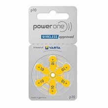 Patareid kuuldeaparaadile VARTA Power One 10, 6 tk