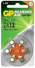 Patareid kuuldeaparaadile GP BATTERIES ZA13 (PR48), 1.4V, 6 tk