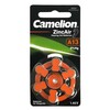 Kuuldeaparaadi patareid Camelion A13/DA13/ZL13 Zinc Air, 1.4V, 6 tk