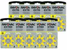 Patareid RAYOVAC EXTRA V10AT, 80 tk