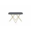 Diivanilaud Venture Design Tristar, 80 x 80 x 50 cm, must