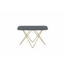 Diivanilaud Venture Design Tristar, 80 x 80 x 50 cm, must