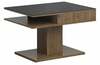 Diivanilaud BRW Campo, 80 x 60 x 50 cm, tamm/must