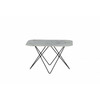 Diivanilaud Venture Design Tristar, 80 x 80 x 50 cm, must/valge