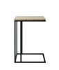 Diivanilaud Eltap Vigo, 45 x 45 x 67 cm, must/sonoma tamm