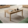 Kohvilaud ADRK Furniture Janez, 110 x 60 x 45 cm, tamm/pruun