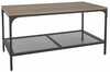 Kohvilaud Signal Meble Lex L, 90 x 45 x 45 cm, tamm/must