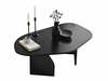 Diivanilaud Kalune Design Coffee Stalas Rock, 552NOS2571, 105 x 35 x 65 cm, must