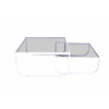 Diivanilaud Venture Home Rocker, 40 x 80,7 cm, valge