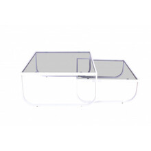 Diivanilaud Venture Home Rocker, 40 x 80,7 cm, valge