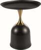 Kohvilaud Signal Meble Libra, 61 x 61 x 51 cm, kuldne/must