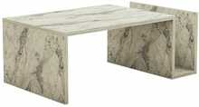 Diivanilaud Kalune Design Memo, Freesia Marble, valge