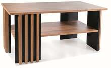 Kohvilaud Signal Meble Evita, 100 x 60 x 50 cm, pruun/must