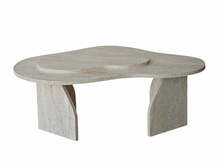 Diivanilaud Kalune Design Melted, 105 x 35 x 65 cm, hele travertiin