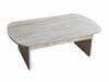 Diivanilaud Kalune Design Theseus, 105 x 35 x 60 cm, hele travertiin