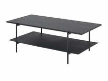 Diivanilaud Actona Angus, 115 x 60 x 40 cm, must